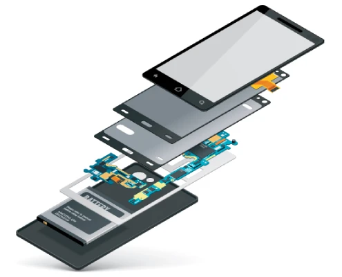 لایه های ال سی دی