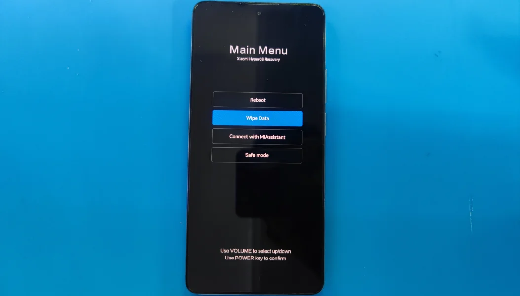 ریست گوشی های شیائومی از ریکاوری