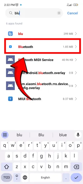 نرم افزار بلوتوث گوشی شیائومی