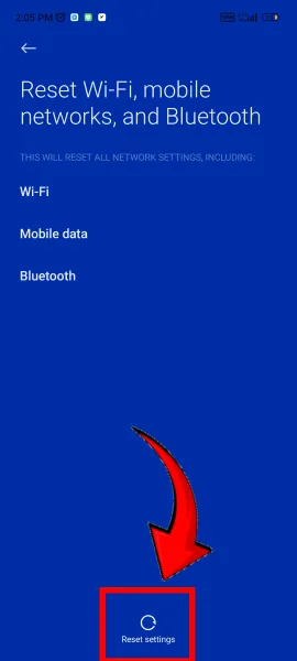 تنظیمات اینترنت و شبکه شیائومی