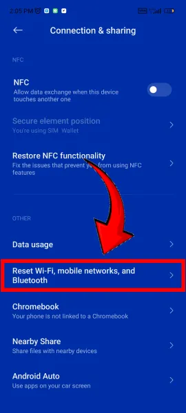 تنظیمات شبکه شیائومی