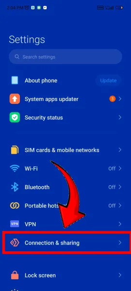 ریست تنظیمات شبکه شیائومی