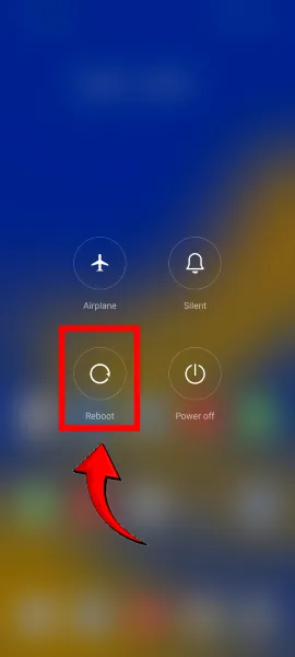 ری استارت گوشی شیائومی