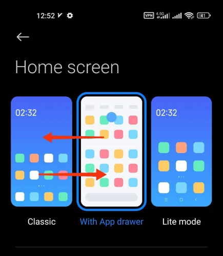 تغییر نحوه بازکردن برنامه ها