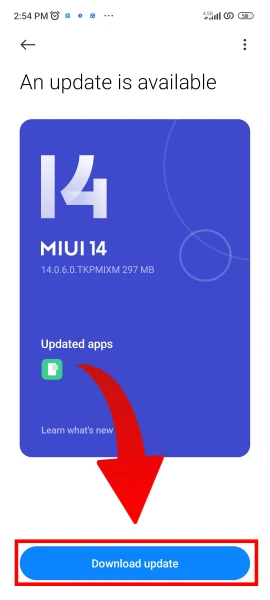 دانلود آپدیت شیائومی