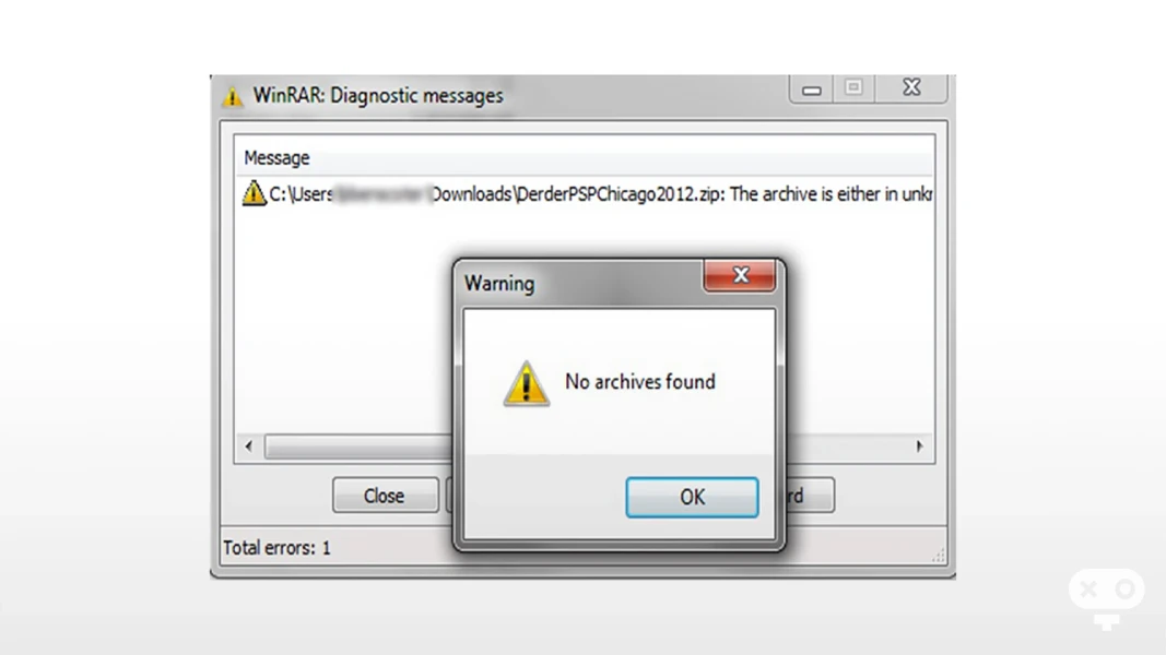 دلایل استخراج نشدن فایل زیپ