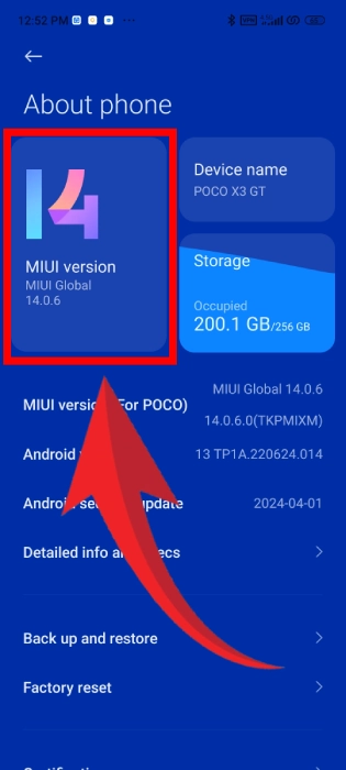 آپدیت شیائومی در miui