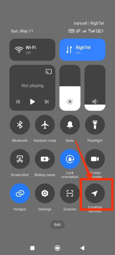 جی پی اس شیائومی کجاست