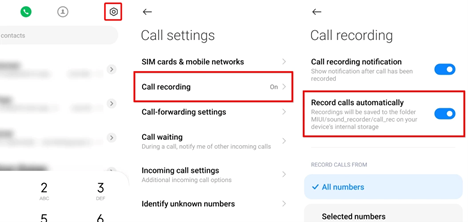 استفاده از قابلیت های داخلی شیائومی