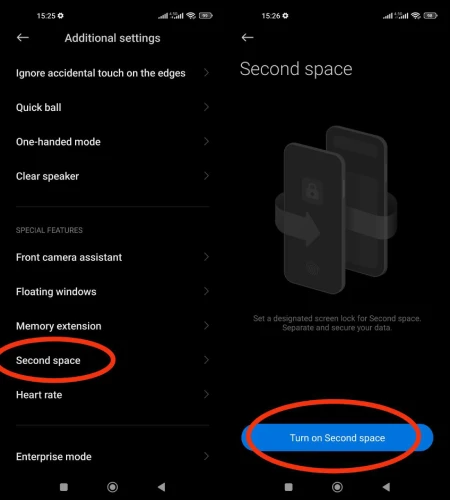 second space- xiamoi repair