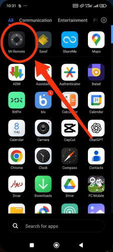 انتخاب mi remote