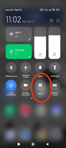 فعال سازی nfc