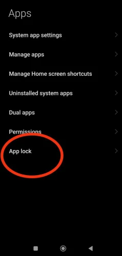 app lock