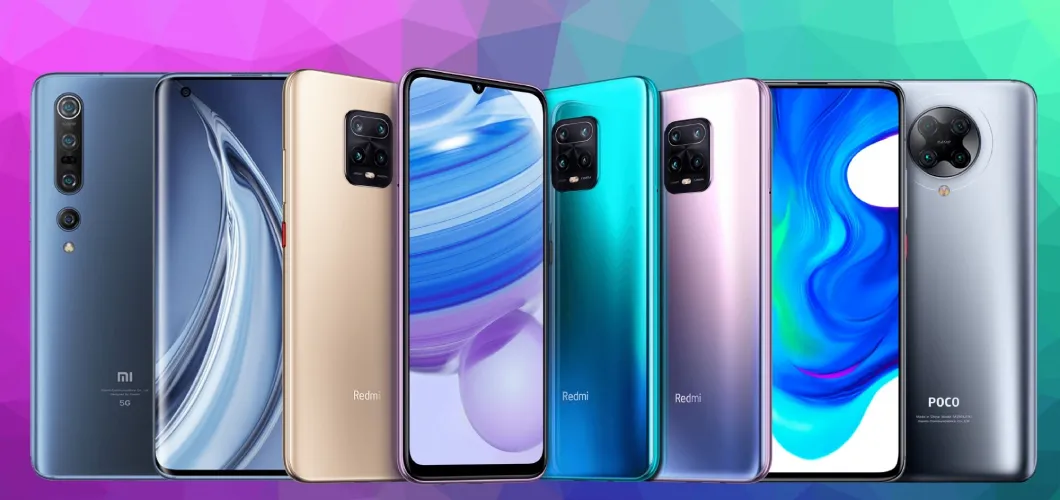 انواع گوشی های شیائومی