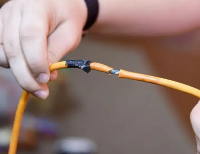 کابل برق تلویزیون