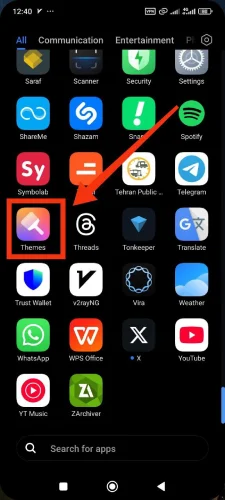 فعال سازی تم شیائومی