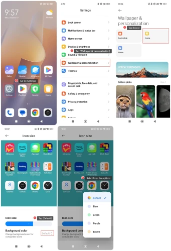 آموزش برگرداندن تم اصلی گوشی شیائومی