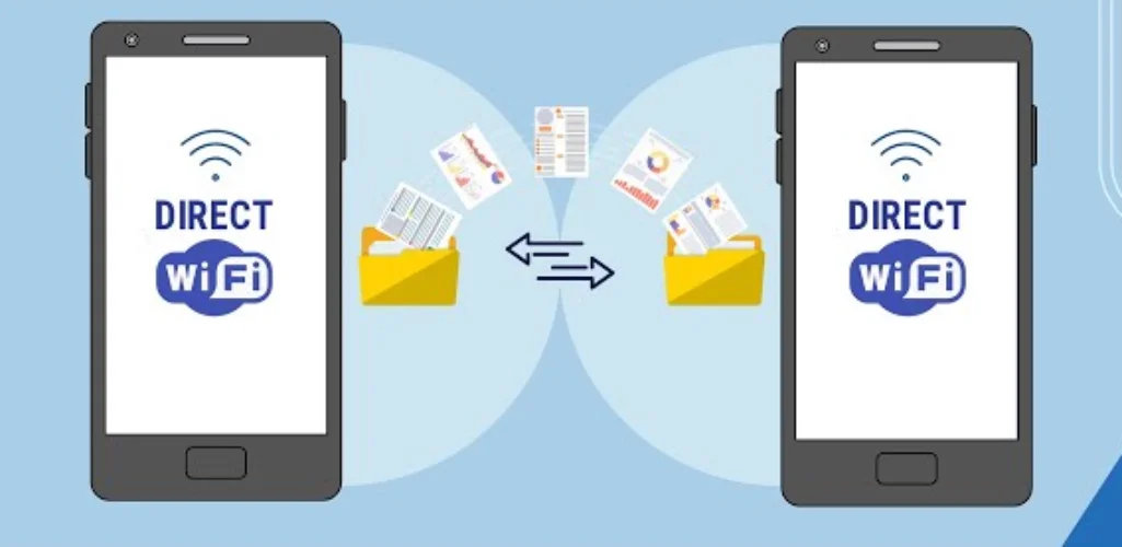انتقال اطلاعات از طریق Wi-Fi Direct