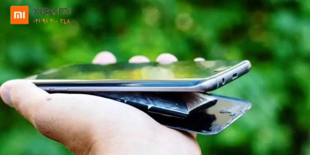 باد کردن باتری گوشی شیائومی