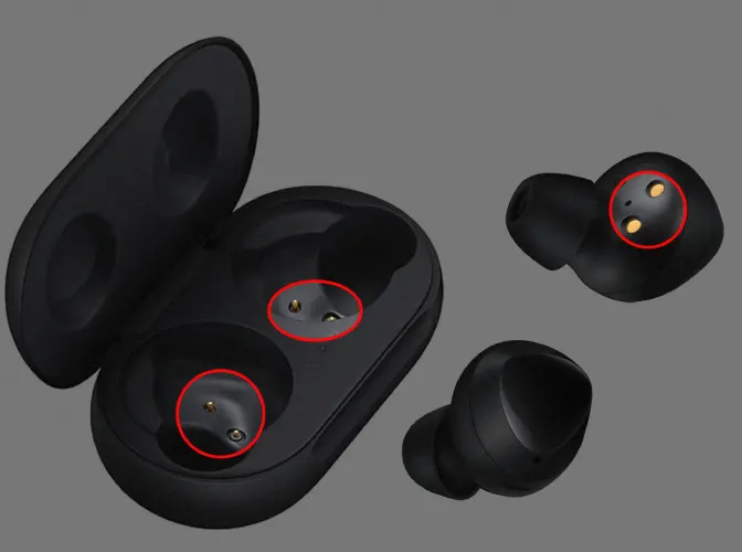 بررسی و تمیز کردن ایربادها