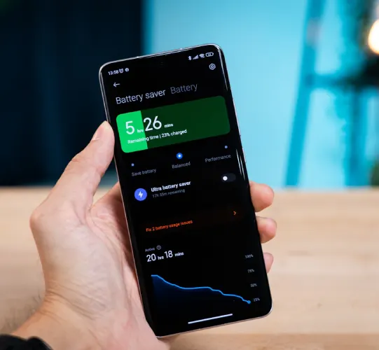 غیرفعال کردن Battery Saver برای SHAREit