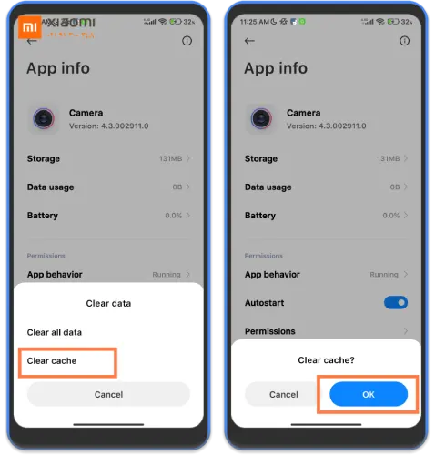 پاک کردن کش گوشی شیائومی