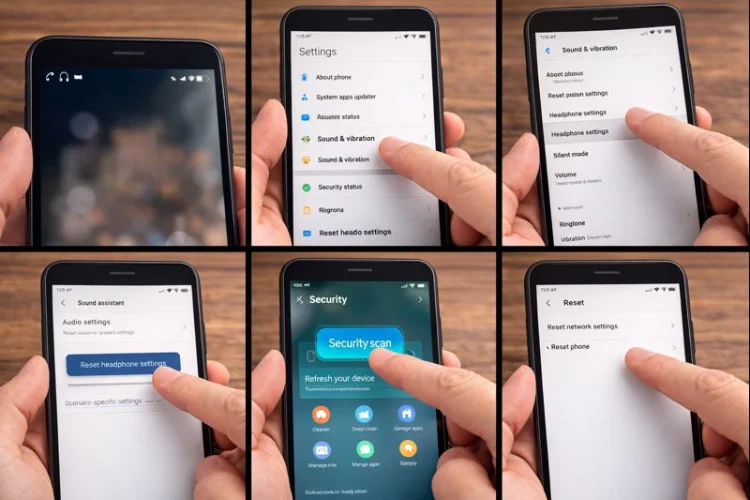 راهکارهای نرم افزاری برای حل مشکل گیر کردن علامت هندزفری در شیائومی