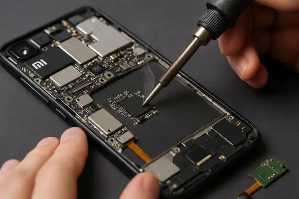 تعمیر هارد گوشی شیائومی