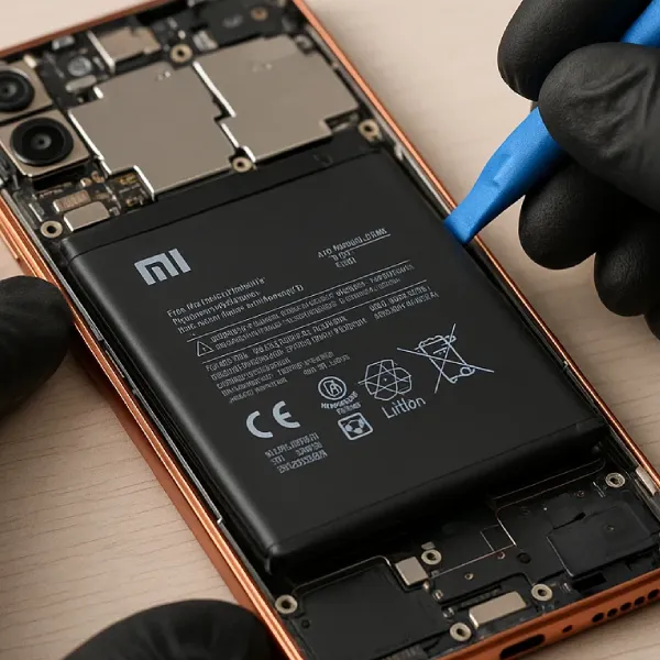 تعویض باتری گوشی شیائومی