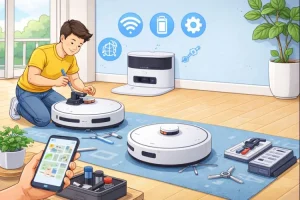 نصب و استفاده از جاروبرقی رباتیک شیائومی