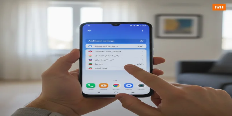 چگونه زبان گوشی شیائومی را فارسی کنیم؟