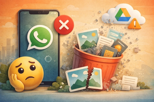 آیا با حذف واتساپ عکس ها هم پاک می شوند؟