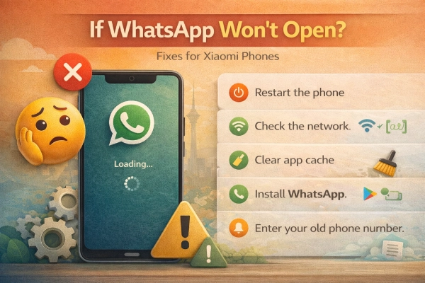 اگر واتساپ باز نمی شود چه کنیم؟