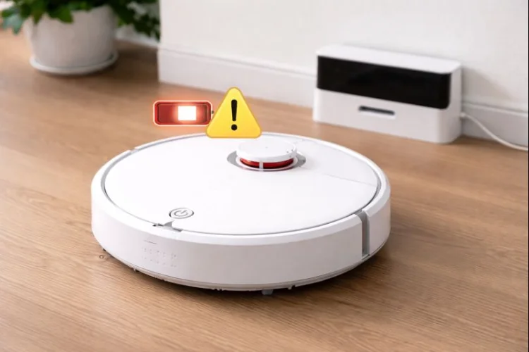 شارژ نشدن باتری یا بازنگشتن به داک شارژ