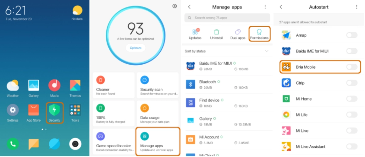 فعال سازی اجرای خودکار