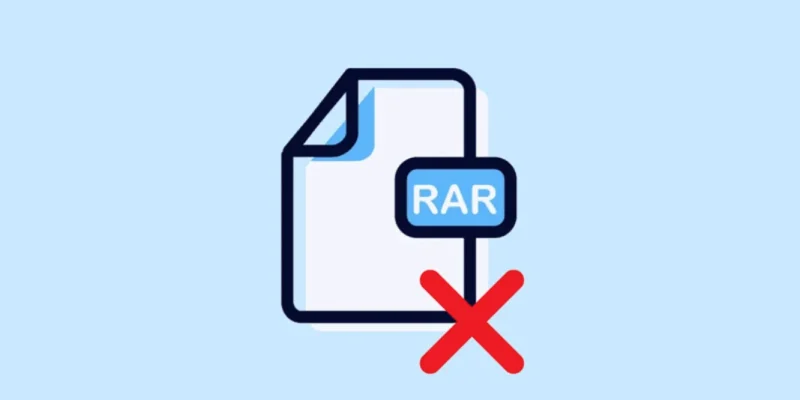 مشکل استخراج نشدن فایل زیپ