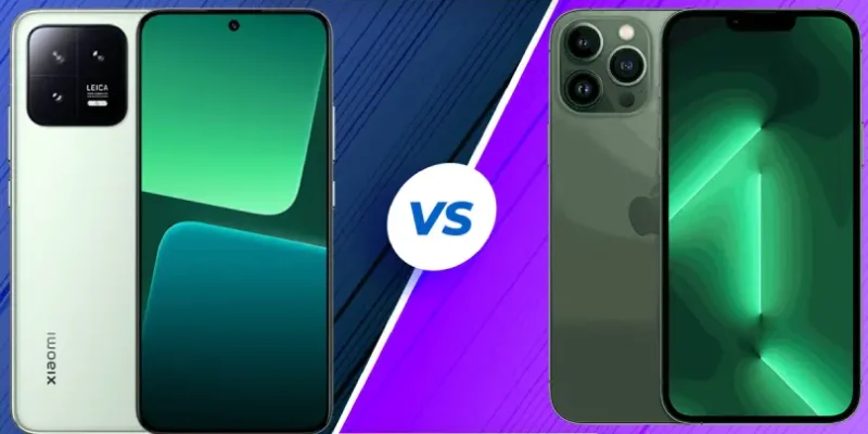 مقایسه شیائومی 13 پرو با آیفون 13 پرومکس