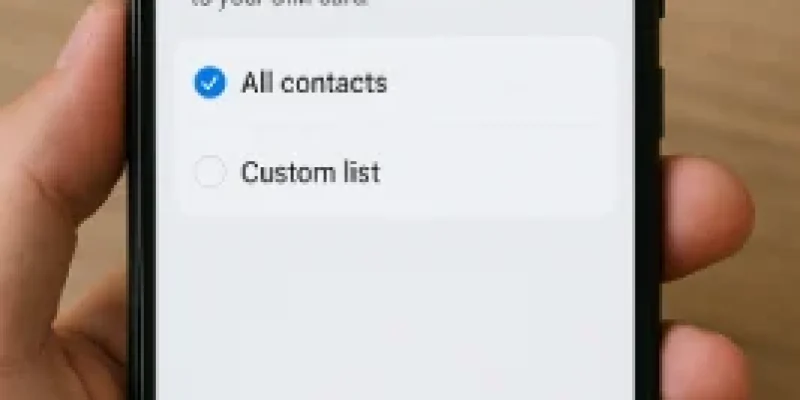 انتقال مخاطبین به سیم کارت در شیائومی