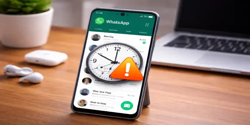 حل مشکل تاریخ و ساعت واتساپ در گوشی شیائومی